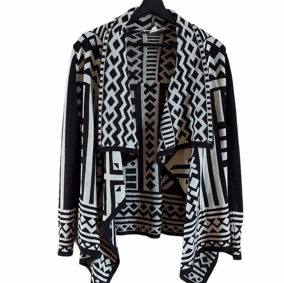 Urban Outfitters Staring at Stars Array cardigan Black and white Size small - Picture 3 of 6